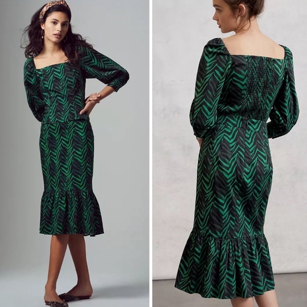 Corey Lynn Calter Ravenna Blouse and Bria Flounce Skirt Set